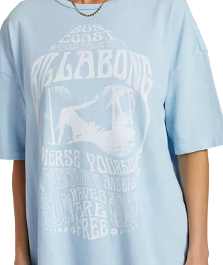 Women's Billabong Sun Coast Boyfriend T-Shirt