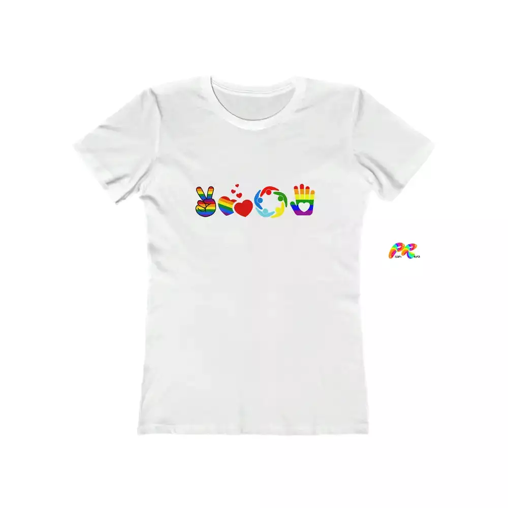 Women's PLUR Boyfriend T-Shirt