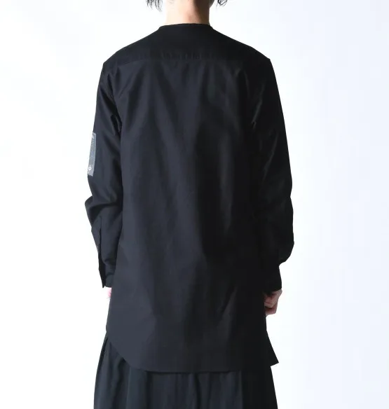 Yohji Yamamoto  |Unisex Street Style Long Sleeves Plain Cotton Oversized